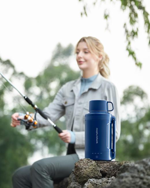 【大容量电热水杯】摩飞便携电热水杯MR6061C 一杯双盖 四档调温 保温&保冰四委皆宜 1L大容量 商品图13