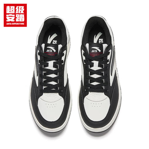 超级安踏BASIC丨板鞋男鞋安踏夏季经典小白鞋厚底增高休闲鞋子112538003U 商品图5