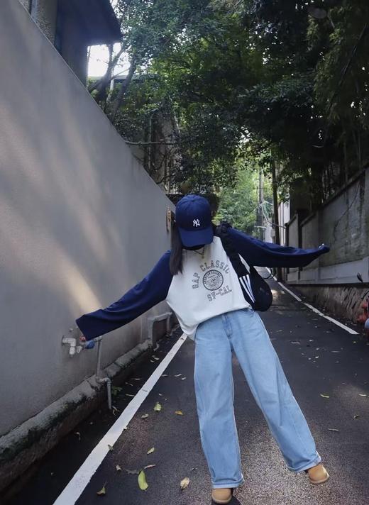 纯元！Z品单！G*P插肩袖长袖T恤  ！情侣款！ 商品图5