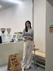 火桐hooton 驼绒蚕丝冬款窄版直筒针织裤TD9950 商品缩略图0