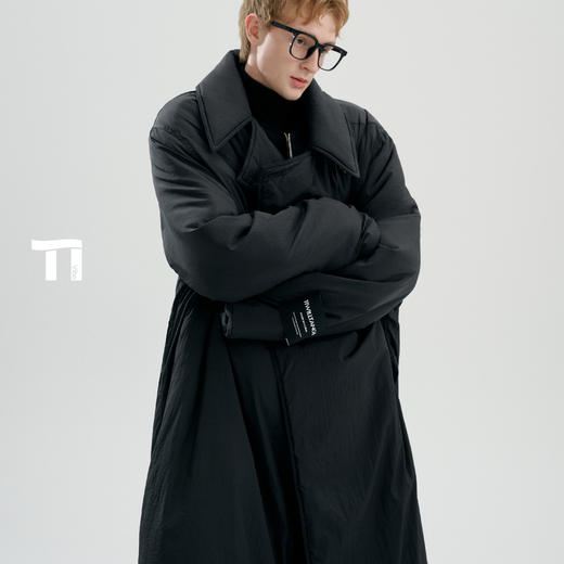 启世录TIWILLTANG"柔氲浮岚"幻夜云朵棉服保暖外套慵懒便携大衣 商品图2