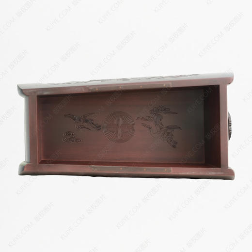 高品质寿盒“风水宝地”（棺材型）精品木质骨灰盒 商品图2