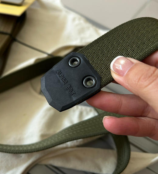 正品攀山鼠男女同款尼龙编制户外运动腰带~8110405 商品图8