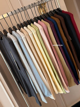 16针超细羊毛打底衫2件