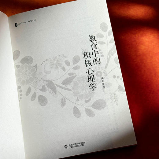 教育中的积极心理学 大夏书系 教育档案 心理学的基本原理  陶新华 商品图5