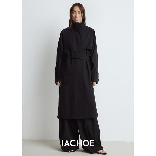 棉仓3521509004-【赫本风衣】羊毛风衣 商品图4