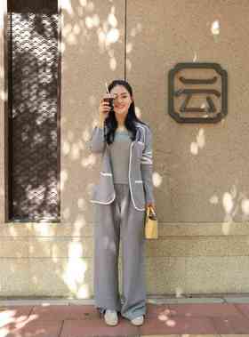 过冬懒人裤|通勤舒适醋酸羊毛裤