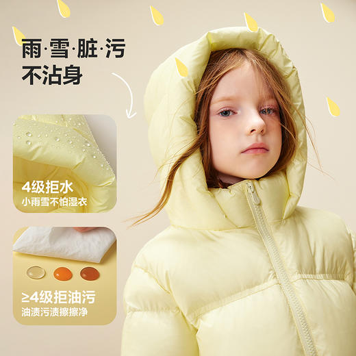[三防]迷你巴拉女童儿童羽绒服保暖防风发热里布加厚25冬新款 商品图3