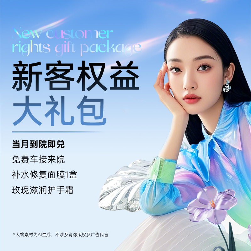 【童颜满满20岁】【新客权益大礼包】仅未到院新客可拍，老客勿拍~