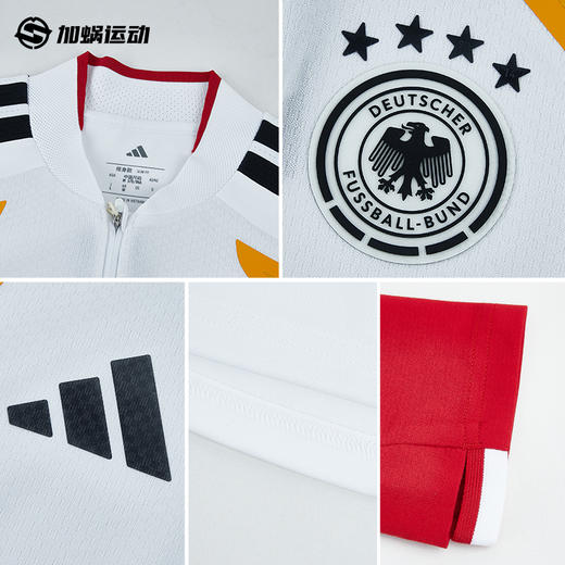 SFS阿迪达斯2026世界杯德国冬季球员版半拉链训练服长袖JZ4582 商品图2