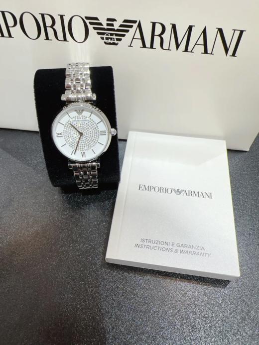 Armani阿玛尼满天星手表女士男士镶钻石英防水轻奢腕表 商品图6