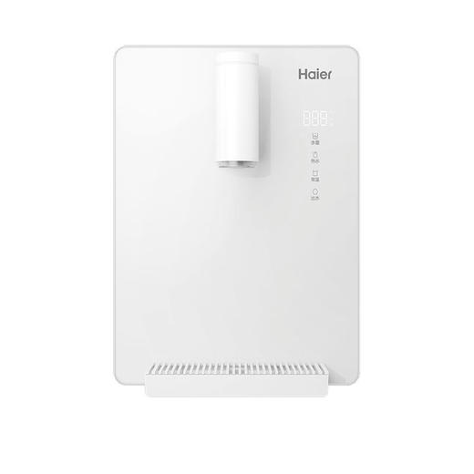 海尔云朵 温热款 管线机 壁挂式 净水器 伴侣100%真沸腾 0硅胶 管路0异味 直饮机 四档水温 三档水量HGRZ2312 商品图1