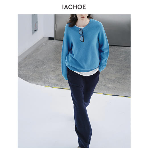 棉仓3661518002-毛圈圈含绵羊毛加厚休闲裤 商品图2