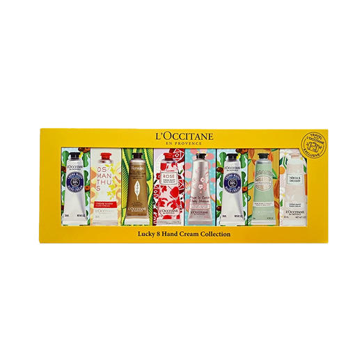 【一口价】L'occitane 欧舒丹 润手霜八支装礼盒 商品图0