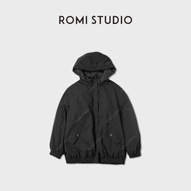 ROMI STUDIO“冬日轻盈”95白鹅绒宽松廓形三防羽绒外套RWCWWG6511