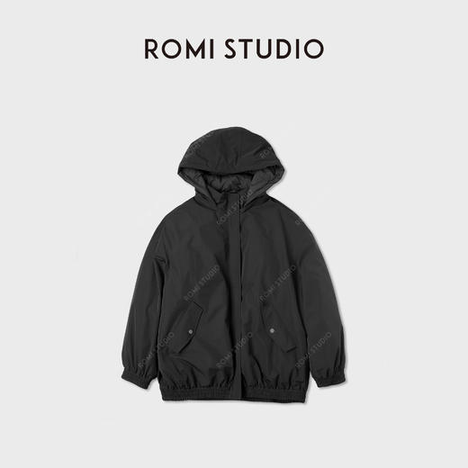 ROMI STUDIO“冬日轻盈”95白鹅绒宽松廓形三防羽绒外套RWCWWG6511 商品图0