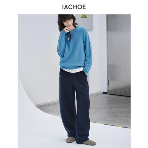 棉仓3661518002-毛圈圈含绵羊毛加厚休闲裤 商品图3