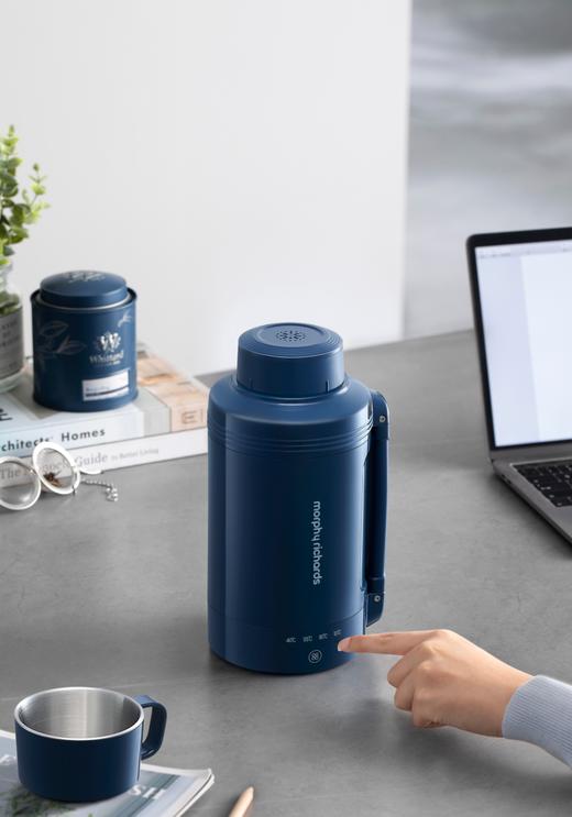 【大容量电热水杯】摩飞便携电热水杯MR6061C 一杯双盖 四档调温 保温&保冰四委皆宜 1L大容量 商品图6