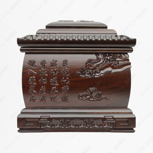 高品质寿盒“风水宝地”精品木质骨灰盒 商品图2