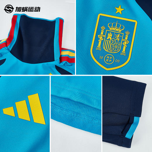 SFS阿迪达斯2026世界杯西班牙冬季球员版训练服长袖足球服KB0618 商品图2