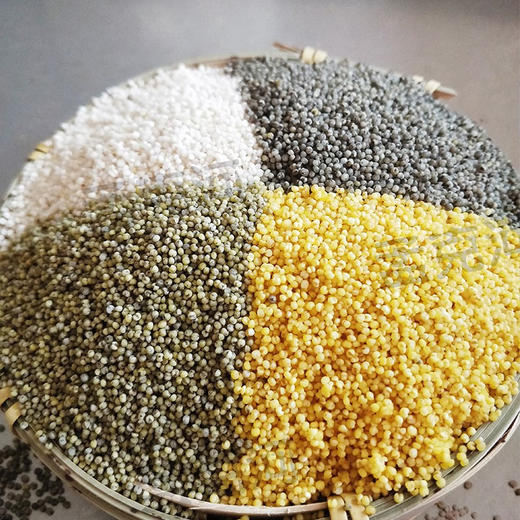 孟克河 有机四色米礼盒4kg（500g*8） 商品图1