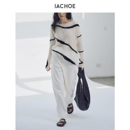 棉仓3621505019-斑马纹毛衣 商品图2