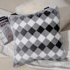 罗莱软装 绅士格调抱枕灰色 50*50cm 商品缩略图3