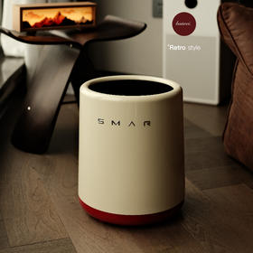 娜家无盖式圆形复古垃圾桶