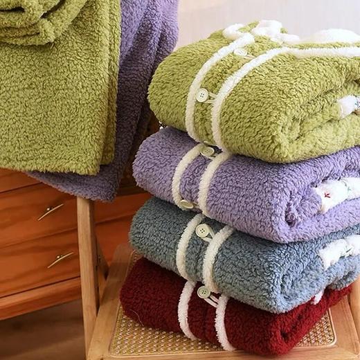 国风刺绣法兰绒家居服睡衣| 国风睡衣，太美了！蓝色、紫色可选 商品图5