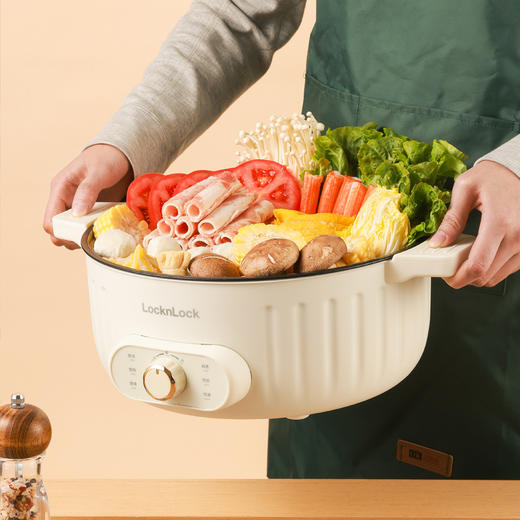 优选丨【品牌直发】乐扣乐扣多功能电火锅  在家轻松 get火锅自由 电火锅性价比火锅赶紧吃起来 商品图1