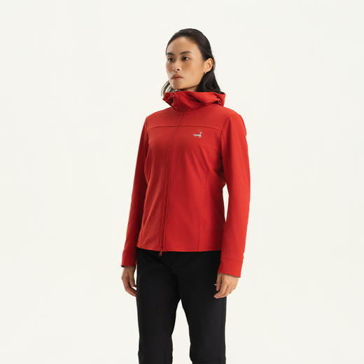 优极 男女款薄绒防风软壳外套 商品图1