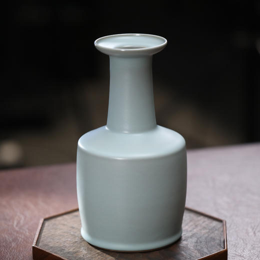 问鼎官窑南宋官青金标棒槌瓶（缺货） 商品图1