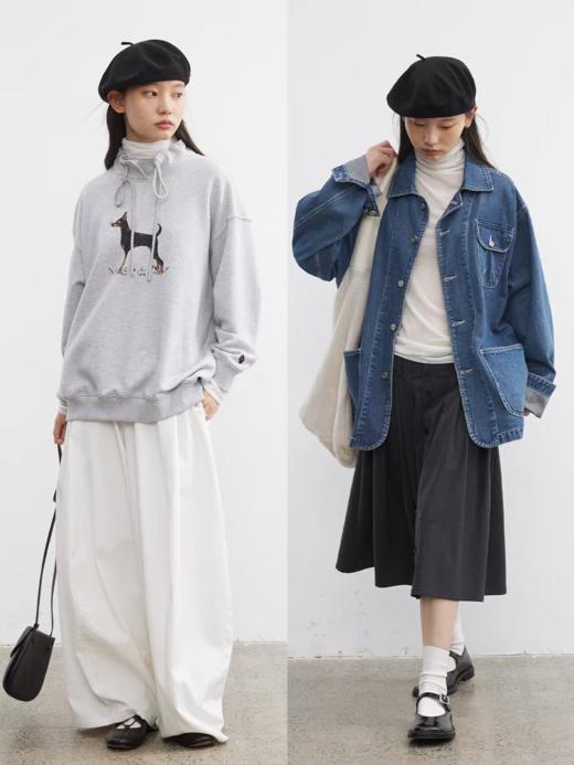 步履不停/5C16098C/纯色长袖高领打底衫 商品图4