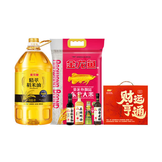 金龙鱼 米油调味套餐  三件套 商品图0