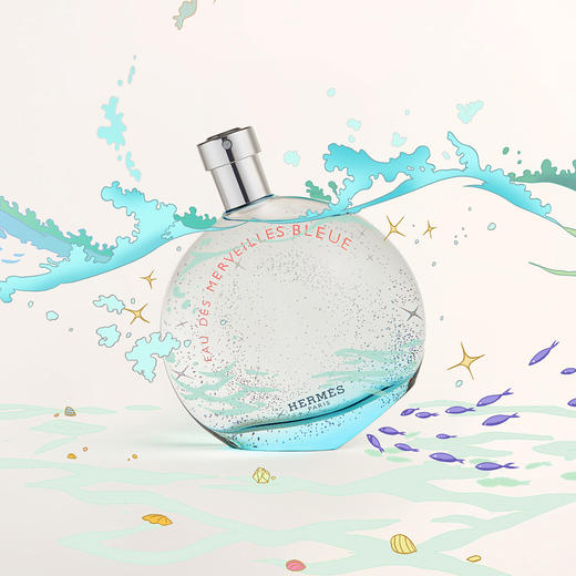 【礼想心动】Hermes 爱马仕 蓝色橘彩星光淡香水 100ml 商品图1