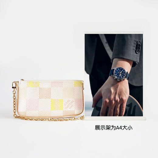 【全新未使用】LV路易威登N40642 POCHETTE ACCESSOIRES彩色棋盘格麻将包链条单肩腋下包女士031125YY40 商品图8