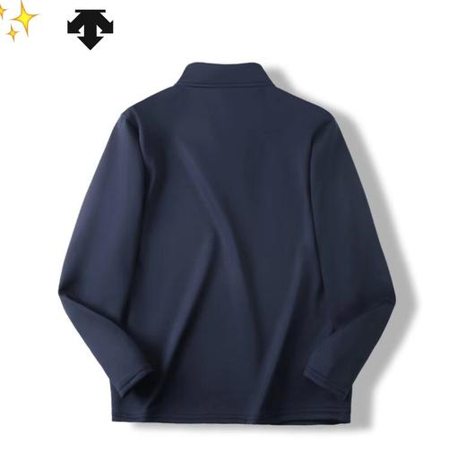 D110601冬季加绒半高领运动休闲卫衣男款 商品图7