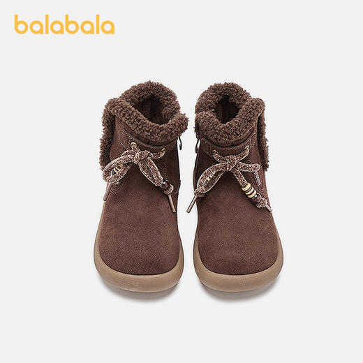巴拉巴拉童鞋儿童户外鞋男女童2025年新款秋冬加绒温暖舒适时尚 商品图2