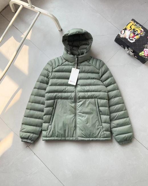 D110635加厚连帽棉服户外轻量化羽绒棉服男女同款 商品图2