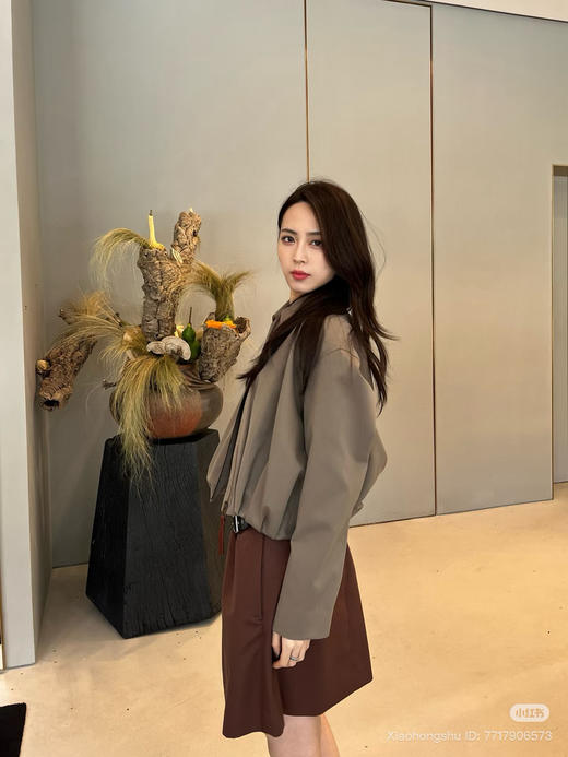 116-2 排他性独家圆正 Lew高支高密 气球夹克外套 我穿38码 商品图4