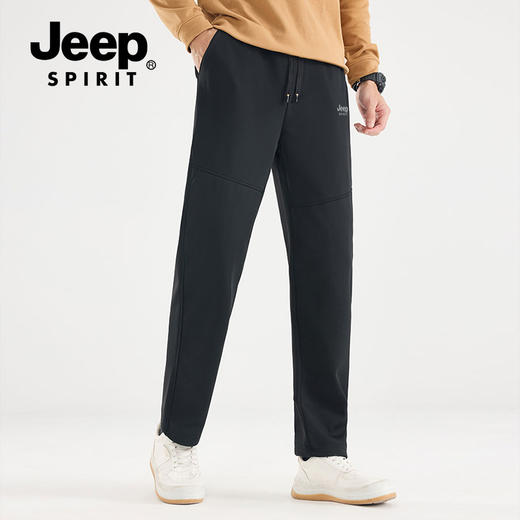 优选丨【吉普JEEP SPIRIT 情侣护膝羽绒裤6681款】防风防潮护膝 加厚保暖休闲裤 石墨烯发热 聚热锁温 商品图3
