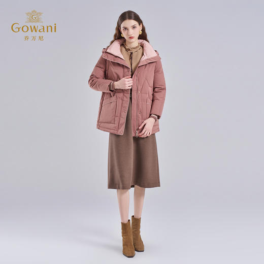 乔万尼羽绒服女冬季新款减龄设计面包服ET4T996 商品图2