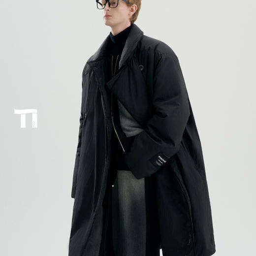 启世录TIWILLTANG"柔氲浮岚"幻夜云朵棉服保暖外套慵懒便携大衣 商品图4