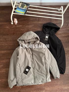 露露Sojourn系列P棉轻量化连帽通勤款防风棉衣