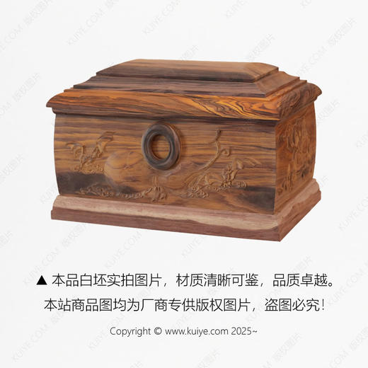 高品质寿盒“洪福齐天”精品木质骨灰盒 商品图1