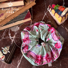 【积分兑换，60天内发货】草莓茶壶公主大肠发圈 绿色 古典玩偶 Lolita