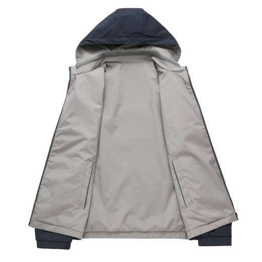 外套男新款户外连帽可拆卸秋季薄款上衣休闲宽松男士夹克    LJS-509 商品图4