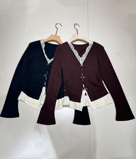 【门店同款】ENJOY冬季“游牧漫寻”纯欲撞色上衣 167793532