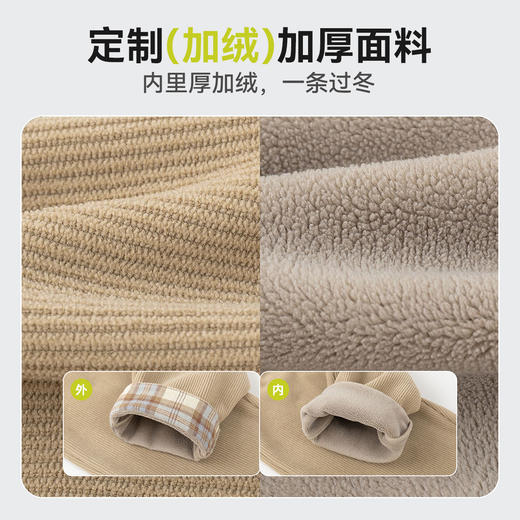 嘟嘟家女童裤子冬季新款加绒女宝长裤女孩童装宝宝儿童衣服洋气潮 商品图3