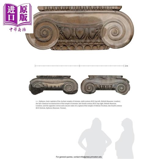 【中商原版】Retrospective Columns 进口艺术 回顾性柱式：希腊建筑中的爱奥尼亚柱头与历史认知 Princeton University 商品图3